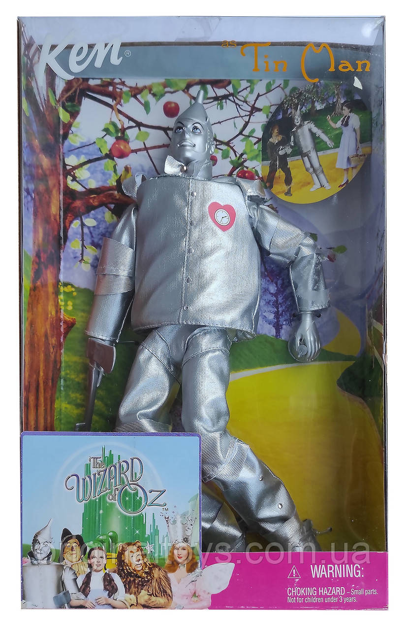 Колекційна лялька Барбі Кен Залізний Дроворуб Чарівник країни Оз Barbie Tin Man The Wizard of Oz