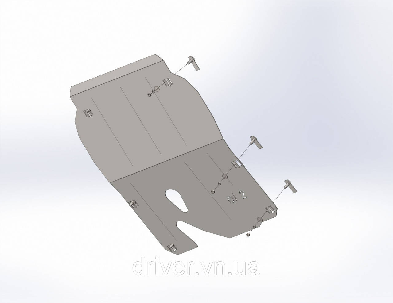 Захист двигуна OPEL INSIGNIA 2008-2017 V- 1.8; 2.0 (двигун+КПП), фото 1
