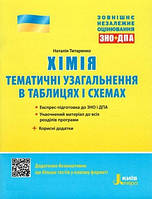 ЗНО+ДПА. Хімія Тематичні узагальнення в таблицях і схемах. Титаренко Н.В. Літера