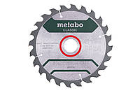 Диск пильный Metabo Classic PrecisionCut Ø190 × 30мм, 24z, WZ 15 °