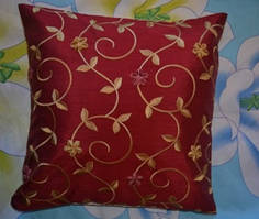 Подушка з гречаного лушпиння 35х35см в упаковці