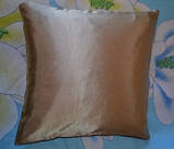 Подушка з гречаного лушпиння 35х35см в упаковці, фото 3