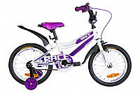 Дитячий велосипед FORMULA RACE 16" (біло - фіоле.)