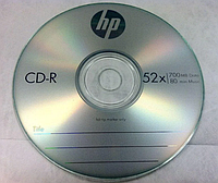 CD-R диски для аудио Hewlett-Packard Shrink 50