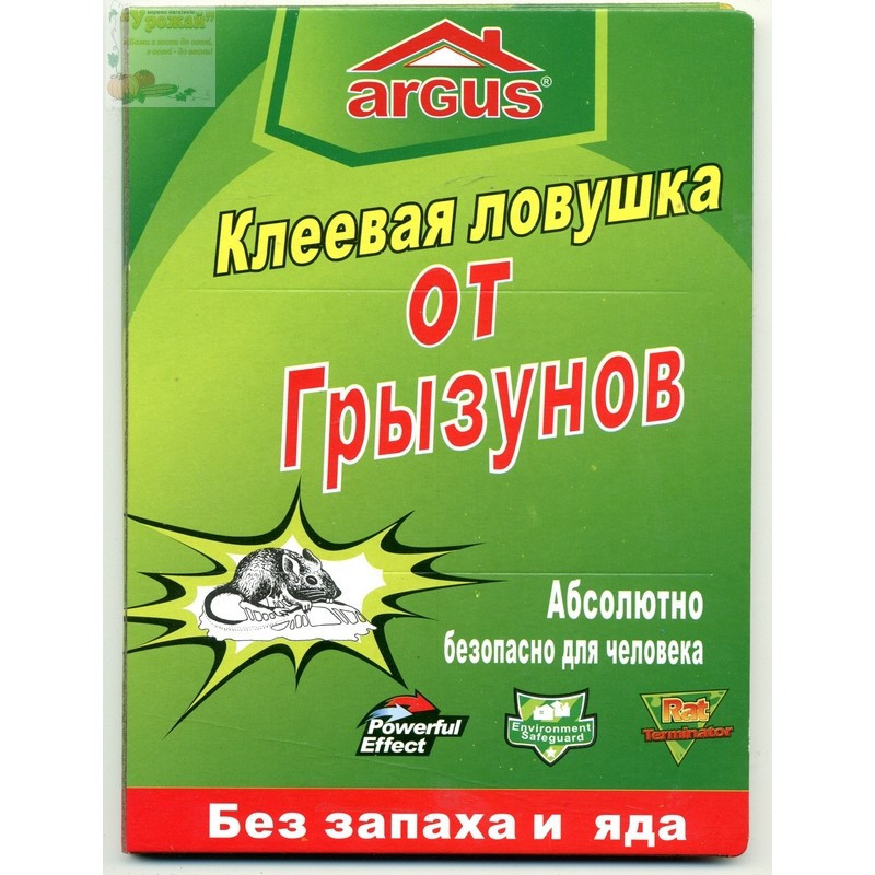 Клейова пастка від щурів і мишей Argus Big, фото 1