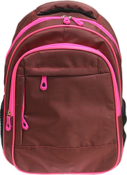 Рюкзак міський ортопедичний California M (р-р 42х29х15см, бардовий)