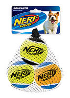 Тенісний м'яч Hagen Nerf Dog Squeak для собак, 4,5 см