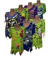 Туніка — футболка жіноча літня, трикотажна жіноча блузка з кишенями