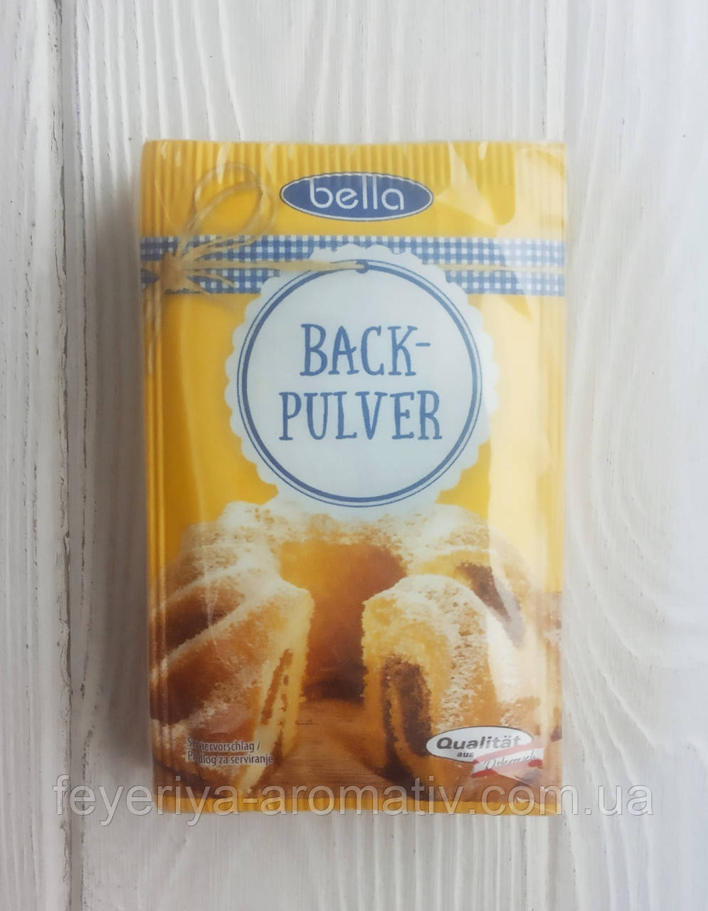 Розпушувач тіста Bella Back-pulver 15.5г х 8 шт. (Польща)