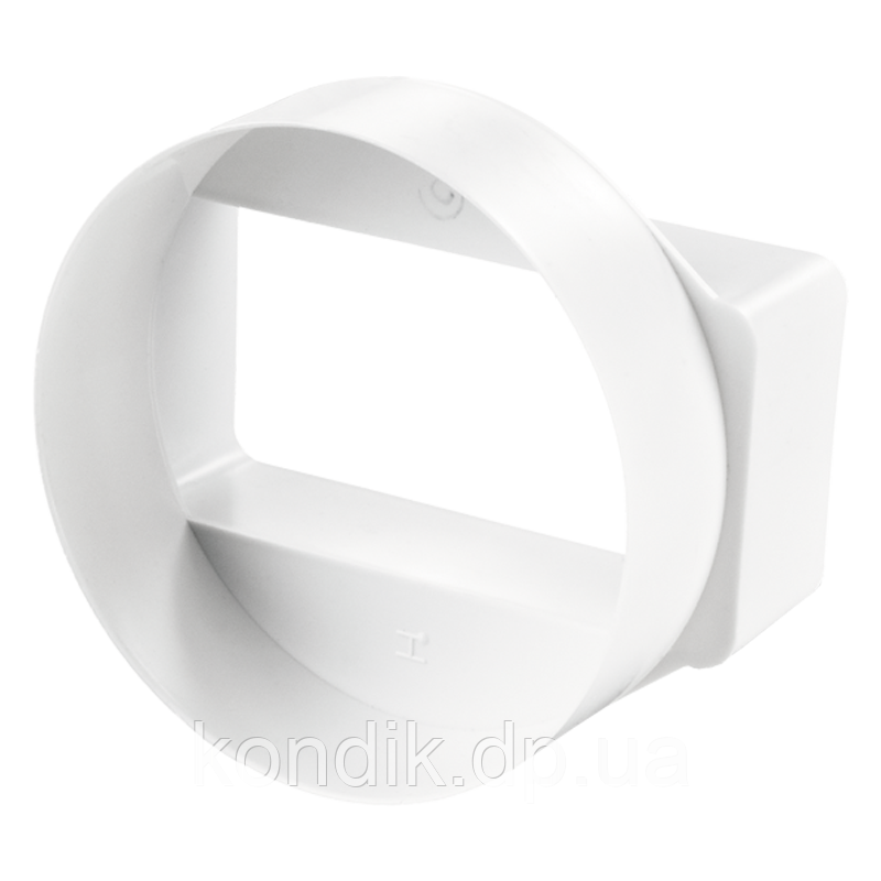 Редуктор для плоских і круглих каналів 55*110-100