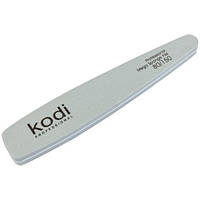 Пилка-баф для ногтей Kodi Professional № 166 (серая) 80/150, конусная