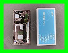 Дисплей Samsung N985 Galaxy Note 20 Ultra Bronze (GH82-23596D) сервісний оригінал в зборі з рамкою