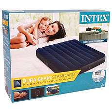 Надувний матрац Intex 64758, 191-137-25 см, фото 5