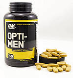 Полівітаміни для чоловіків Optimum Opti-Men 150 таб, фото 4