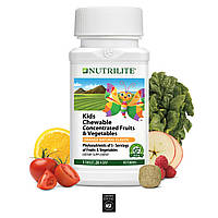 Детские жевательные таблетки Amway Nutrilite Kids Chewable Concentrated Fruits and Vegetables (60 таб)