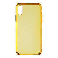 Панель Original Clear Case для Apple iPhone XS Max Yellow (ARM54941)