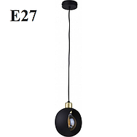 Підвісний світильник Е27 на 1 лампу 2751 стельовий (чорний)