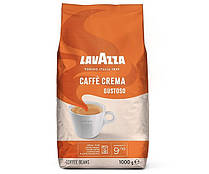 Кава в зернах Lavazza Caffe Crema Gustoso 1 кг Італія