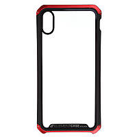Чехол ArmorStandart Element Case для iPhone XS Max Transparent Red (ARM53423)
