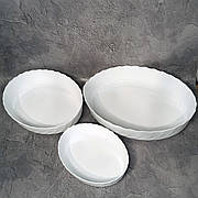 Набір форм для запікання Luminarc Trianon P7773 (36х29см,32х24см,22х16см) 3шт