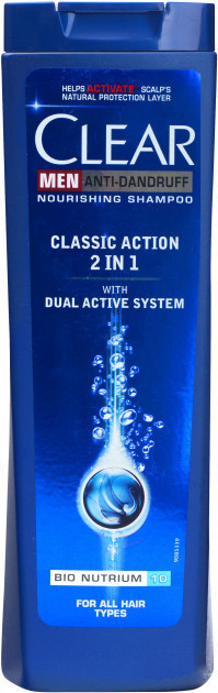 Шампунь Clear MEN 400 мл 2в1 Активспорт, цена 98 грн — Prom.ua (ID ...