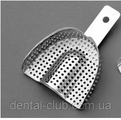 Ложка стальная U0 перфорированная на верхнюю челюсть 6003/U0 Medesy, фото 1