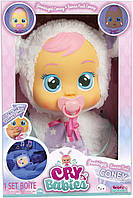 Лялька Плакса Нічник Зайчик Коні — Cry Babies Goodnight Coney — Sleepy Time Baby Doll with LED Lights 80706
