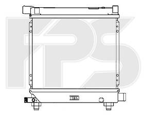 Радіатор охолодження двигуна Mercedes 124 1984-1996 (E-CLASS)