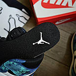 Кросівки чоловічі Nike Air Jordan 1 Retro 'Tie-Dye' осінь-весна демісезонні. Живе фото. топ, фото 10