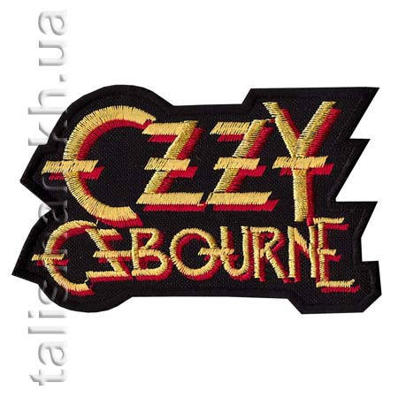 Нашивка OZZY OSBOURNE 3 жовтий, фото 1