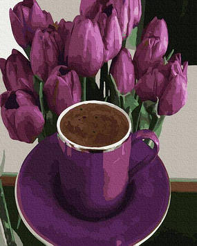 Картини за номерами 40х50 см Brushme Кавування з запахом тюльпанів (GX 37149)