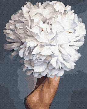 Картини за номерами 40х50 см Premium (кольорове полотно + лак) Квіт троянд (PGX 36767)(без коробки)