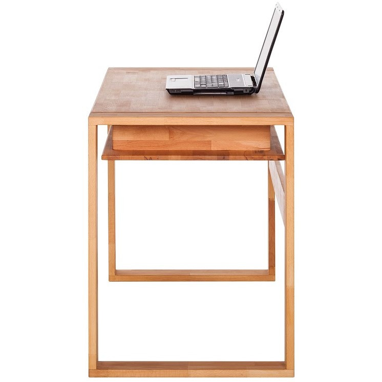 Письменный стол в кабинет, детскую F200 деревянный из бука ТМ Mobler - фото 3 - id-p1380754106