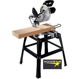 Торцуювально-усовочная пила на підставці scheppach woodstar sl 10 lu