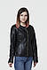 Куртка шкіряна жіноча CHANE1 розмір XXL, фото 5