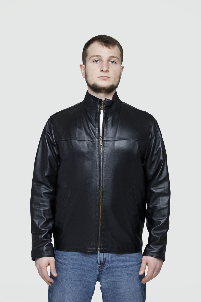 Чоловіча куртка Elegance з натуральної шкіри модельTONY розмір XXL