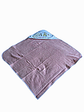 Рушник для купання Maison Dor Lamite Hooded Robe Pink бавовна 76 * 76 см рожеве, фото 3
