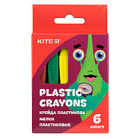 Крейду пластикові Kite Jolliers К19-072-6, 6 кольорів