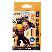 Мел цветной Kite, 12 цветов, Transformers BumbleBee Movie TF19-075