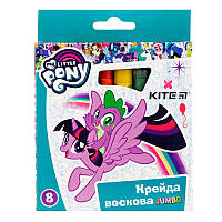 Мелки восковые Jumbo, 8 цветов, Kite My Little Pony LP19-076