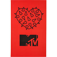 Книга записная Kite MTV MTV20-260-2, интегральная обложка В6, 80 листов, клетка