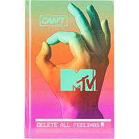 Книга записная Kite MTV MTV20-199-1, твердая обложка А6, 80 листов, клетка