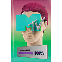 Книга записная Kite MTV MTV20-199-2, твердая обложка А6, 80 листов, клетка