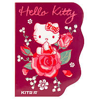 Блокнот с фигурной вырубкой Kite Hello Kitty HK19-223, А6, 60 листов, клетка