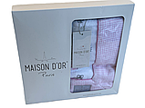 Дитячий рушник Maison d'or Pinkie Princess махровий 100-150 см біле, фото 2