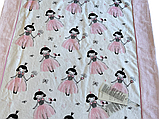 Дитячий рушник Maison d'or Pinkie Princess махровий 100-150 см біле, фото 4