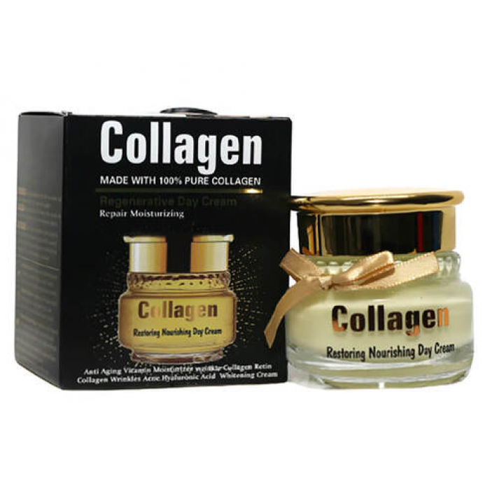 Денний крем Wokali Collagen Restoring Nourishing Day Cream 55 г