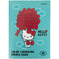 Картон цветной двусторонний Kite Hello Kitty HK21-255