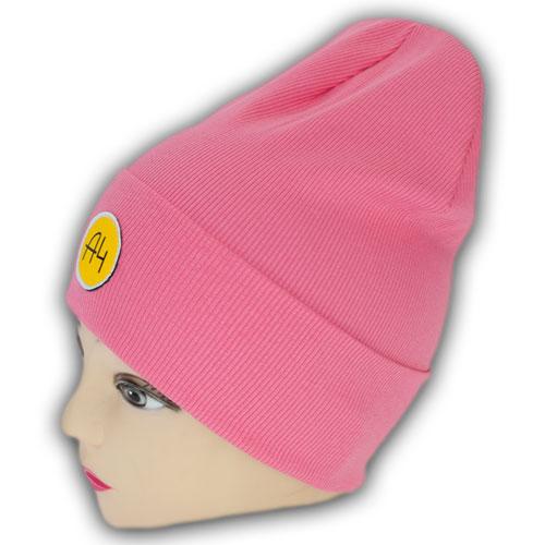 Одинарная трикотажная шапка для девочек A4 Одинарная трикотажная шапка для девочек A4
