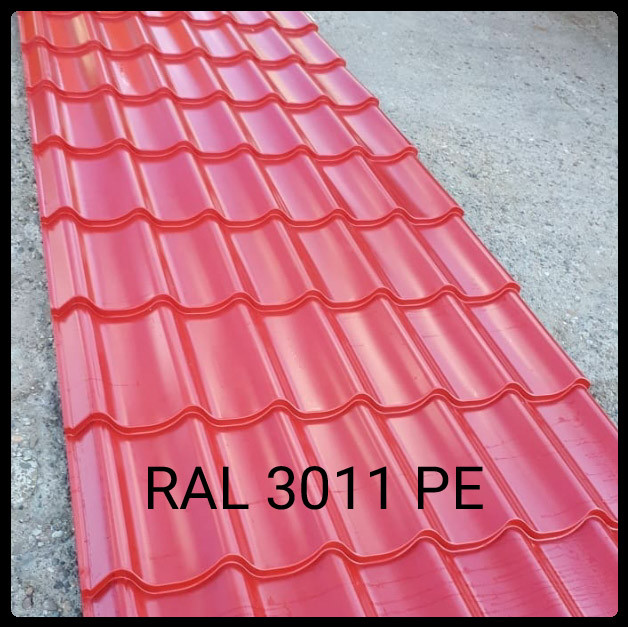 Металочерепиця Модена RAL 3011